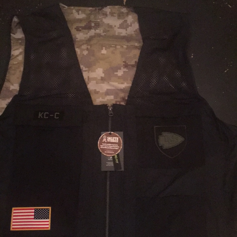 Kansas City Chiefs Salute to Service tac vest